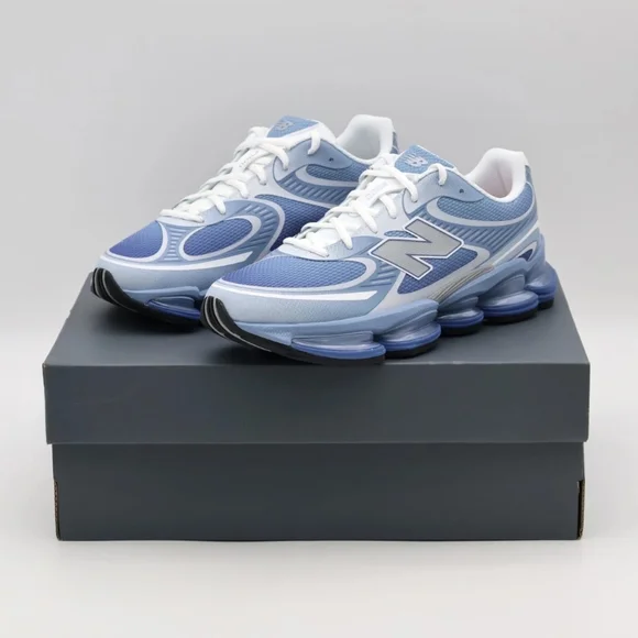 Men's New Balance Abzorb 2000 Athletic Running Sneakers Blue Still Water